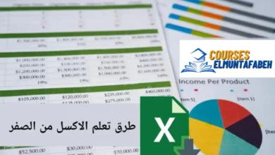 برنامج الاكسل- تعلم من الصفر 2024