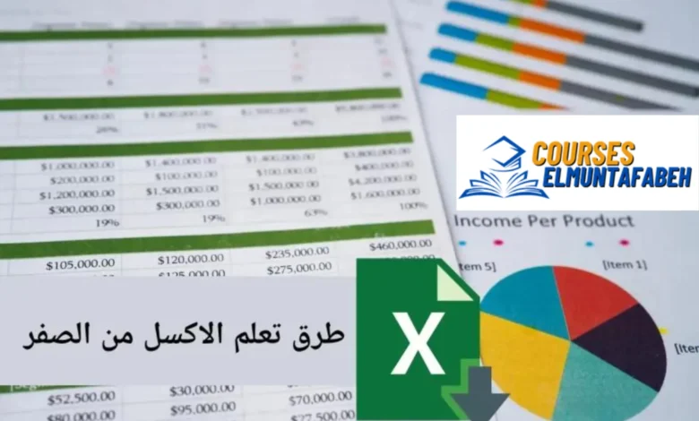 برنامج الاكسل- تعلم من الصفر 2024